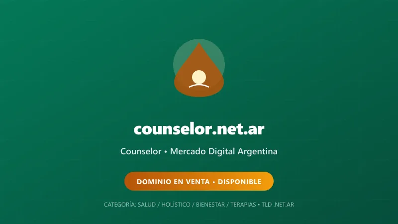 Identidad gráfica y activo digital para Counselor en Argentina
